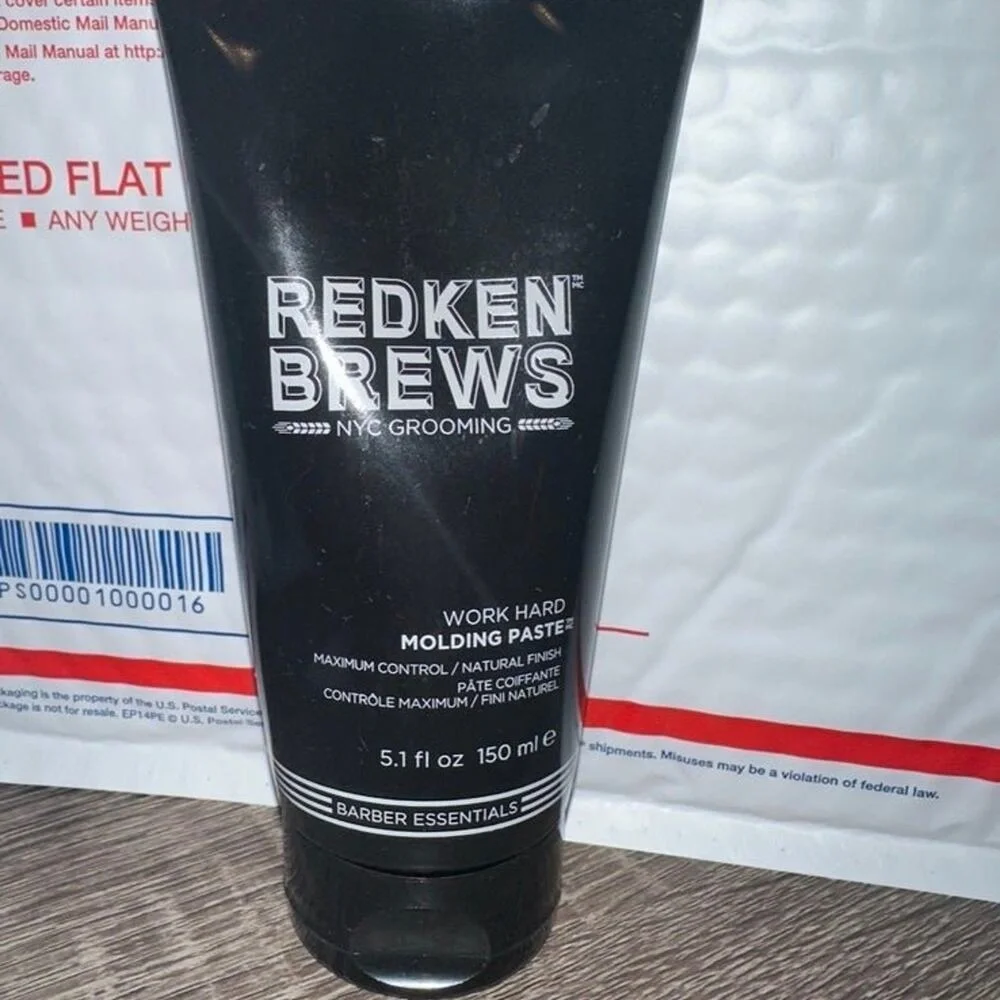 Redken Brews work hard men barber hair‎ style